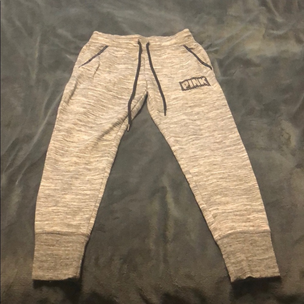 PINK JOGGERS grey